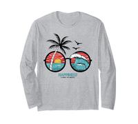 Happiness Comes in Waves T-Shirts Graphiques Fantaisie et Designs Cool Manche Longue