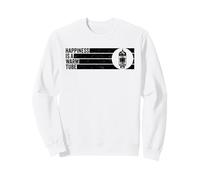 Happiness is A Warm Tube Valve Analogique Audio Tube à Vide Sweatshirt