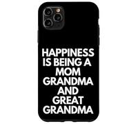Happiness is Being A Mom Grandma & Great Grandma Mothers Day Coque pour iPhone 11 Pro Max