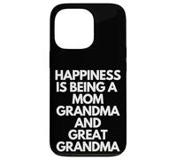 Happiness is Being A Mom Grandma & Great Grandma Mothers Day Coque pour iPhone 13 Pro
