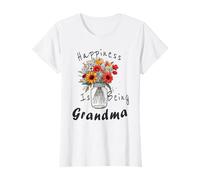 Happiness Is Being Grandma Life Chemise pour grand-mère T-Shirt