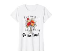 Happiness Is Being Grandma Life Chemise pour grand-mère T-Shirt