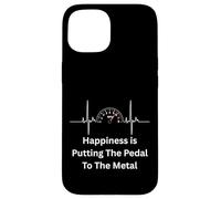 Happiness is Heartbeat - Car Guy Racer Auto Mechanic Racer Coque pour iPhone 15