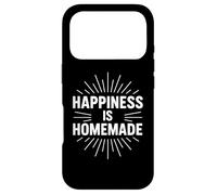 Happiness is Homemade Baking Kitchen Citation Art Coque pour iPhone 17 Pro