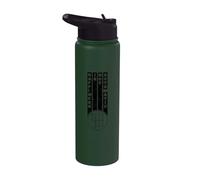 Happiness Is Not Automatic Car Lover Manuel 6 vitesses Stainless Steel Insulated Water Bottle