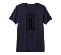 Happiness is Not Automatic Car Lover Manuel 6 Vitesses T-Shirt Haut de Gamme