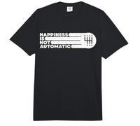 Happiness is Not Automatic Voiture à Transmission Manuelle 6 Vitesses Comfort Colors Adult Heavyweight T-Shirt
