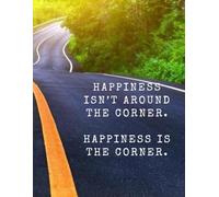 Happiness is the Corner Motorcycle Bullet Journal