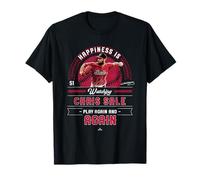 Happiness is Watching Chris Sale Atlanta Baseball MLBPA T-Shirt