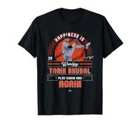 Happiness is Watching Tarik Skubal Detroit Baseball MLBPA T-Shirt