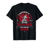 Happiness is Watching Taylor Ward Los Angeles Baseball MLBPA T-Shirt