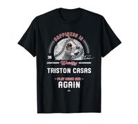 Happiness is Watching Triston Casas Boston Baseball MLBPA T-Shirt