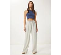 Happiness İstanbul Pantalon de sport gris clair, Taille L