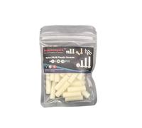 Happinesspark Lot de 30 entretoises hexagonales femelles métriques en nylon PA66 M4X26 - Couleur blanche - Pour carte mère - Finition unie - Compatible avec les vis de circuit imprimé