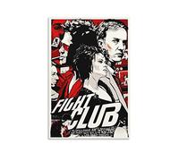 HAPPOW Fight Club Poster de film classique décoratif sur toile pour décoration de maison, chambre à coucher, 40 x 60 cm