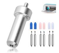 HAPPOW Lames de rechange pour Cricut Joy Xtra/Extra, 6 lames de découpe avec 1 support, lame de coupe fine (30°/45°/60°), accessoire pour Cricut Joy, pour Cardstock/Vinyl/Liège/Tissu de 1,5 mm d