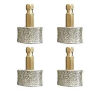 HAPPOW Lot de 4 coupe-griffes de rechange pour chien Grain 60 | Ponceuse à griffes professionnelle pour chien - Têtes de rechange pour Casfuy N10 N20 N30 (têtes plates)