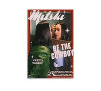 HAPPOW Mitski - Poster décoratif sur toile « Be The Cowboy » - Décoration murale pour la maison, la chambre à coucher - 20 x 30 cm