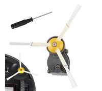 HAPPOW Moteur brosse latérale pour iRobot Roomba 500 600 700 800 900 série complète i7 i7+ i8 e5 e6 e7 pièces de rechange pour irobot Roomba avec 1 module brosse latérale et 1 brosse latérale