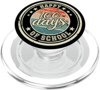 Happy 100 Days of School for Kids and Teachers PopSockets PopGrip pour MagSafe