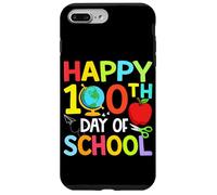 Happy 100th Day of Kindergarten Teacher Boys Girls 100 Days Coque pour iPhone 7 Plus/8 Plus