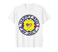 Happy 4th Of July Figurine en briques de construction T-Shirt