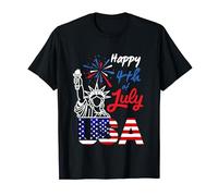 Happy 4th Of July It's Birthday USA patriotique américain T-Shirt