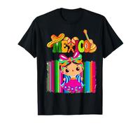 Happy 5 De Mayo Cinco de Mayo Viva Mexico Fiesta Senorita T-Shirt