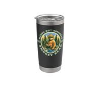 Happy 80th Birthday Smokey Bear Officially Licensed Gobelet isotherme en acier inoxydable double paroi