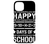 Happy (9x10)+(4x2)+2 Days of School Tableau Mathématique Coque pour iPhone 13