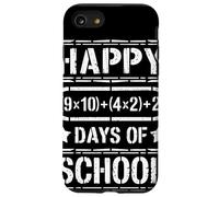 Happy (9x10)+(4x2)+2 Days of School Tableau Mathématique Coque pour iPhone SE (2020) / 7/8