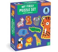 Happy Animals 2 Piece My First Puzzles by Mudpuppy Mudpuppy (Auteur)