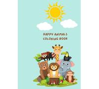 Happy Animals Coloring Books