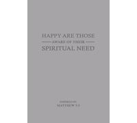 Happy Are Those Aware Of Their Spiritual Need: JW Notebook Inspired by Jehovah’s Witnesses Year Text 2026 for Conventions Assemblies and Meetings | Pioneer Gift Idea Journal 6x9 in