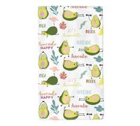 Happy Avocado Lot de 40,6 x 68,6 cm - Serviettes en microfibre douce et très absorbante - Pour salle de bain, douche, entraînement, salle de sport, voyage