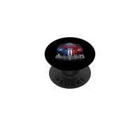 Happy Bastille Day France Paris Feux d'artifice PopSockets PopGrip Adhésif