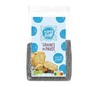 Happy Bio Graines de Pavot Bio 250 g