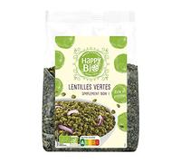 Happy Bio Lentilles Vertes Bio 500 g