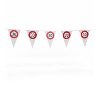 Happy Birthday 30 Guirlande de fanions 4-5 m 17 x 24 cm