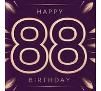 Happy Birthday 88: A Personal Birthday Book - Humorous Quotes and Inspiring Ideas for the New Year of Life