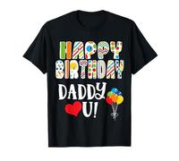 Happy Birthday Daddy Love You Cute Toddler Dad's Birthday T-Shirt