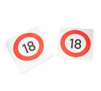 Happy Birthday Lot de 20 serviettes 3 plis