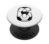 Happy Birthday Soccer Squad 6e Anniversaire Joueur PopSockets PopGrip Adhésif