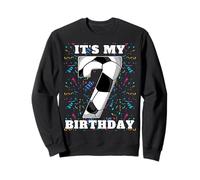 Happy Birthday Soccer Squad 7ème Anniversaire Joueur Sweatshirt