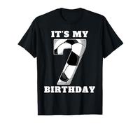 Happy Birthday Soccer Squad 7ème Anniversaire Joueur T-Shirt