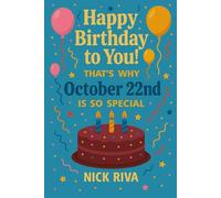 Happy birthday to you! That’s why October 22nd is so special: A delightful celebration of history, culture, stars, and personal meaning behind your special day