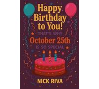 Happy birthday to you! That’s why October 25th is so special: A delightful celebration of history, culture, stars, and personal meaning behind your special day