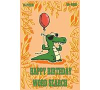 Happy Birthday Word Search: Find and circle 9 words per puzzle-fun, festive, and focused on party planning, gift ideas, and birthday traditions. Great ... Traditions, Decorations & Celebration Fun