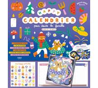 Happy calendrier pour toute la famille 2023-2024 - Kelly Keko - First - broché - Calendrier