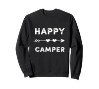 Happy Camper - Aventure en Plein air, Camping, Camping-Car, Glamper Sweatshirt